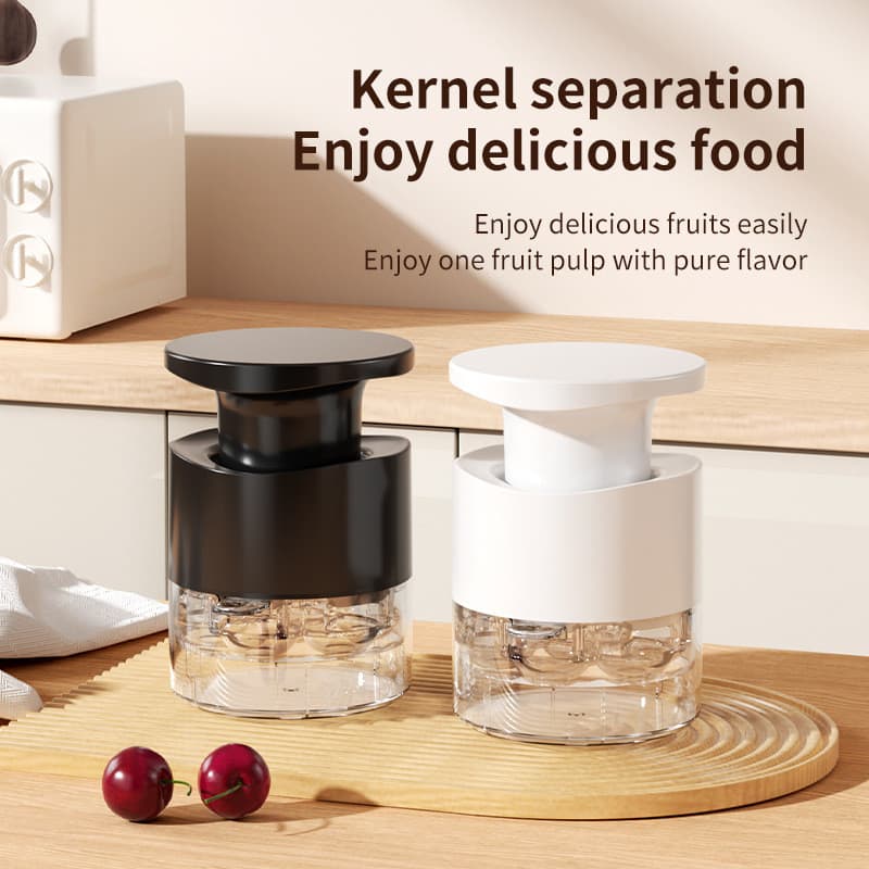 Ferramenta de remoção de caroços de cereja de sete furos, separador de caroços de frutas, utensílio de cozinha para remo