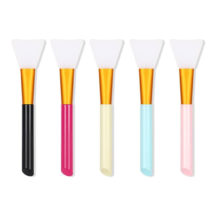 Espatula silicone pincel acessorio aplicar skin care mascara facial creme serum base make cosmetico maquiagem