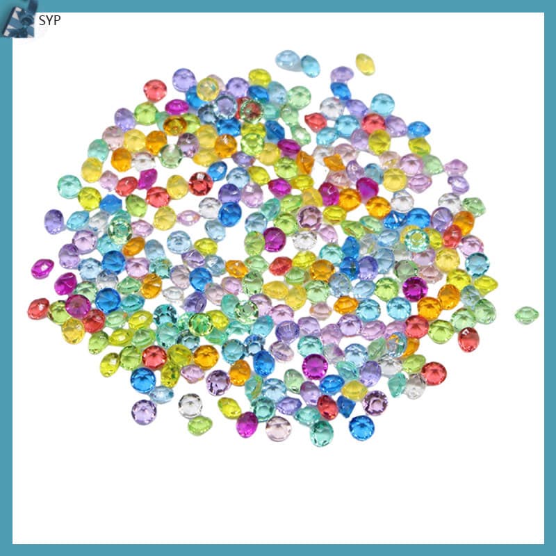 Enfeites De Joias Coloridas De 4 . 5 Mm Para Artesanato Com Pedras Preciosas E Adesivas