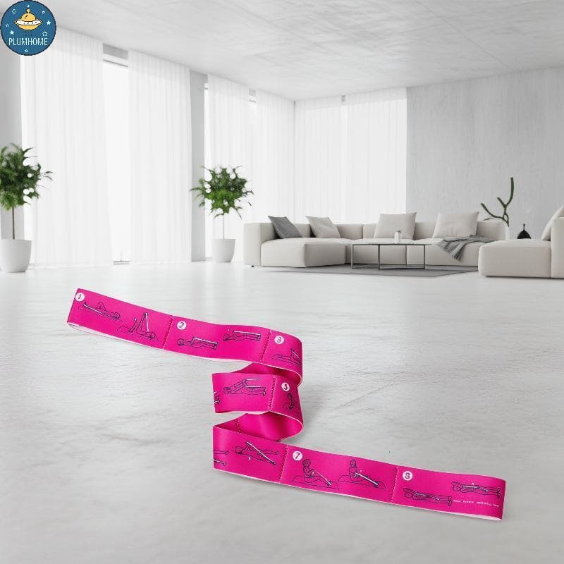 PLUMHOME Multi Estágio Yoga Estiramento Banda Dança Postura Correta Elástico Pose Resistência Cabo .