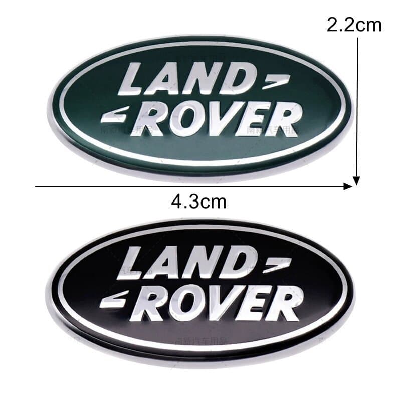 Adesivo de Cobertura do Logotipo Central do Volante para Land Rover Range Discovery Evoque Defender Overfinch
