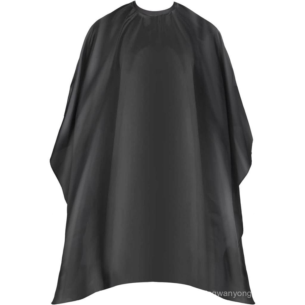 Capa de Corte de Cabelo Omvoina com Fecho Ajustável, Capa de Barbeiro para Salão, Capa de Cabeleireiro Impe