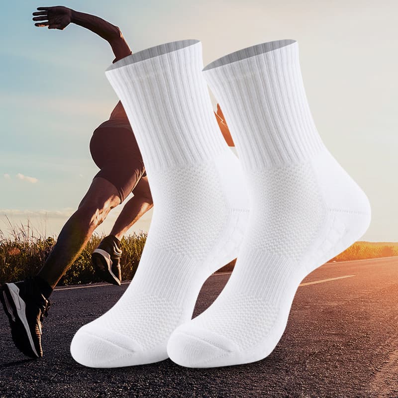 Meias De Corrida De Verão , Algodão Meia Panturrilha Para Uso Externo , Absorventes De Suor E Resistentes A Odores Espor