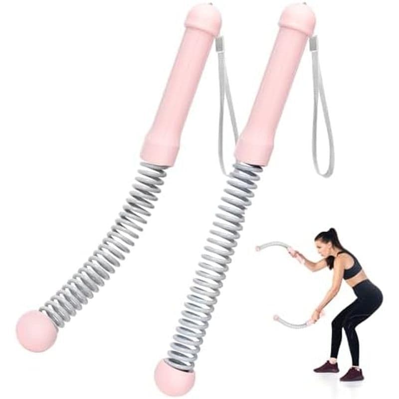 Cordas De Batalha Sem Corda Ponderadas De Atualização TRELC , 2 Peças De Fio Para Academia Em Casa , HIIT , Força , De T