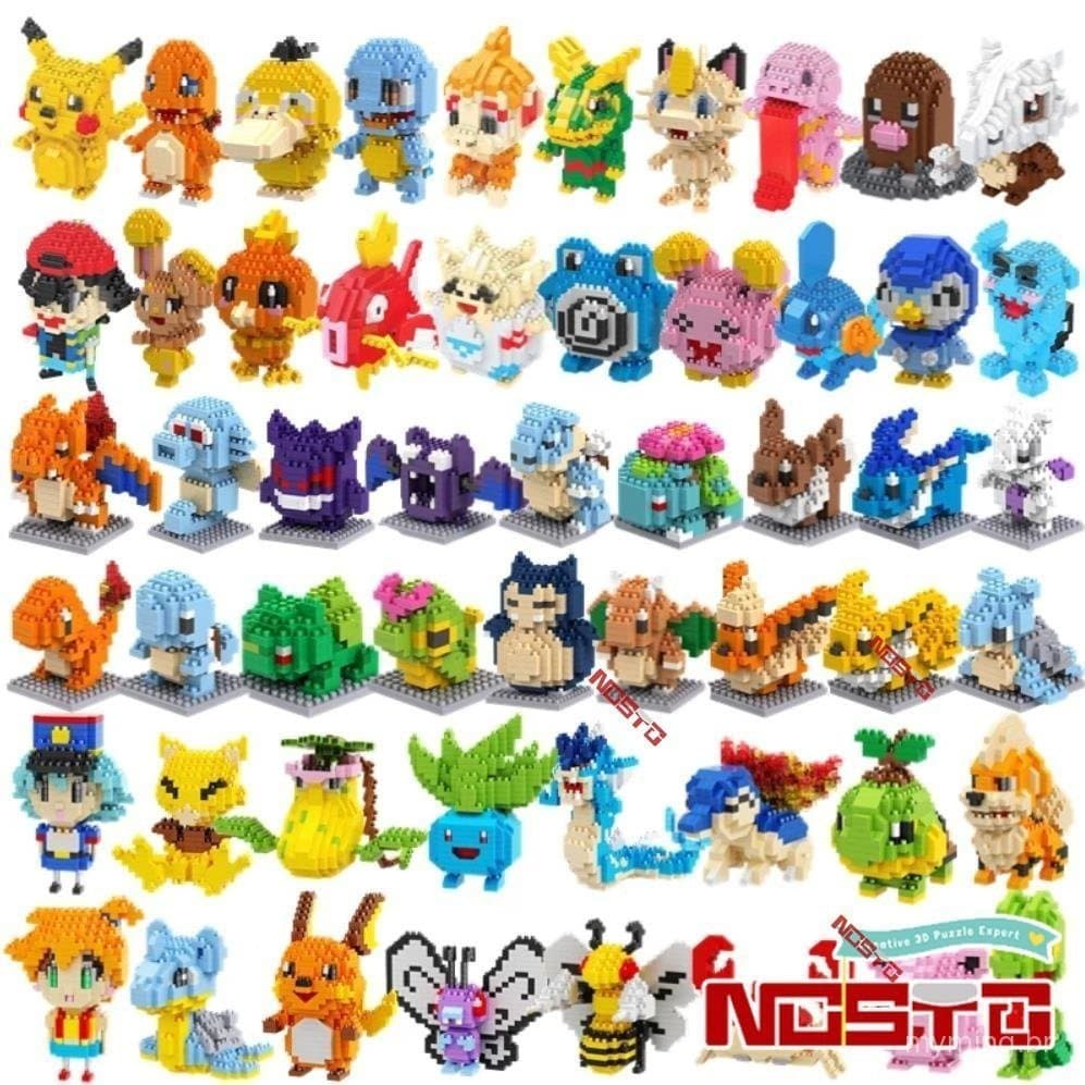 Venda Quente em Segundos, Pokémon, Kirby, Charizard, Sapo Flor, Blastoise, Kuailong, Chenglong, Elfo Aquático, 61 Modelo