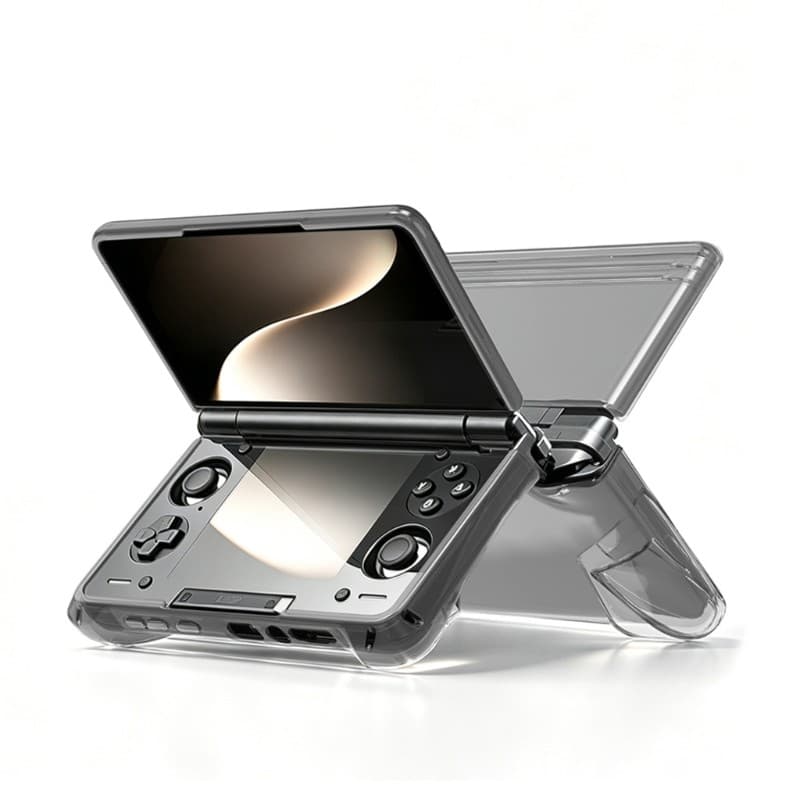 Treeling Console Capa Para AYN Transparente TPU Grip Case Com Dobradiças Recorte Amigável E Proteção Diária Leve