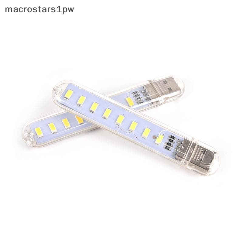 Mini USB LED Lâmpada 8 Camping Portátil Noite Gadget Iluminação Para PC Laptop