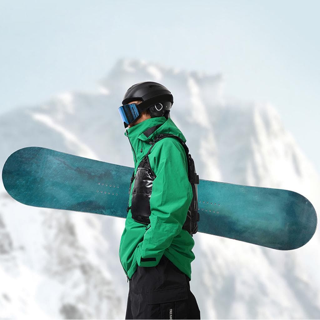 Horett Ski Jacket Mochila Multifuncional Impermeabilizante 3D Respirável e Confortável Snowboard para Caminhadas (L)