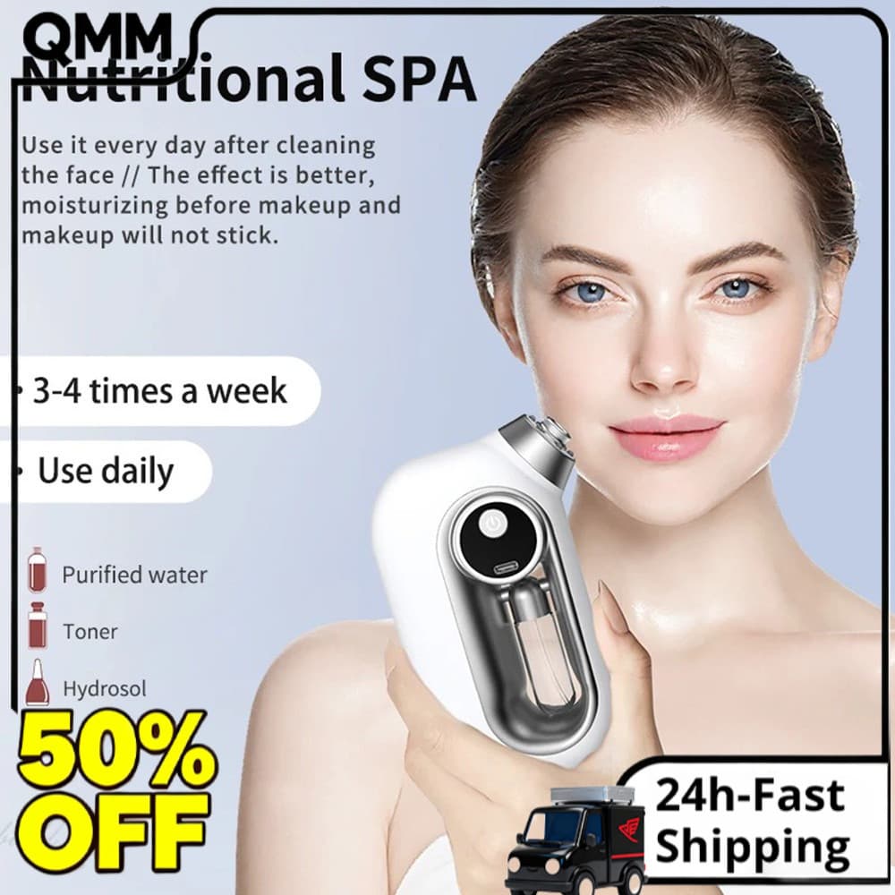 Vaporizador Facial Recarregável Névoa Pulverizador Umidificador Hidratante Instrumento De Beleza Ferramenta De Cuidados
