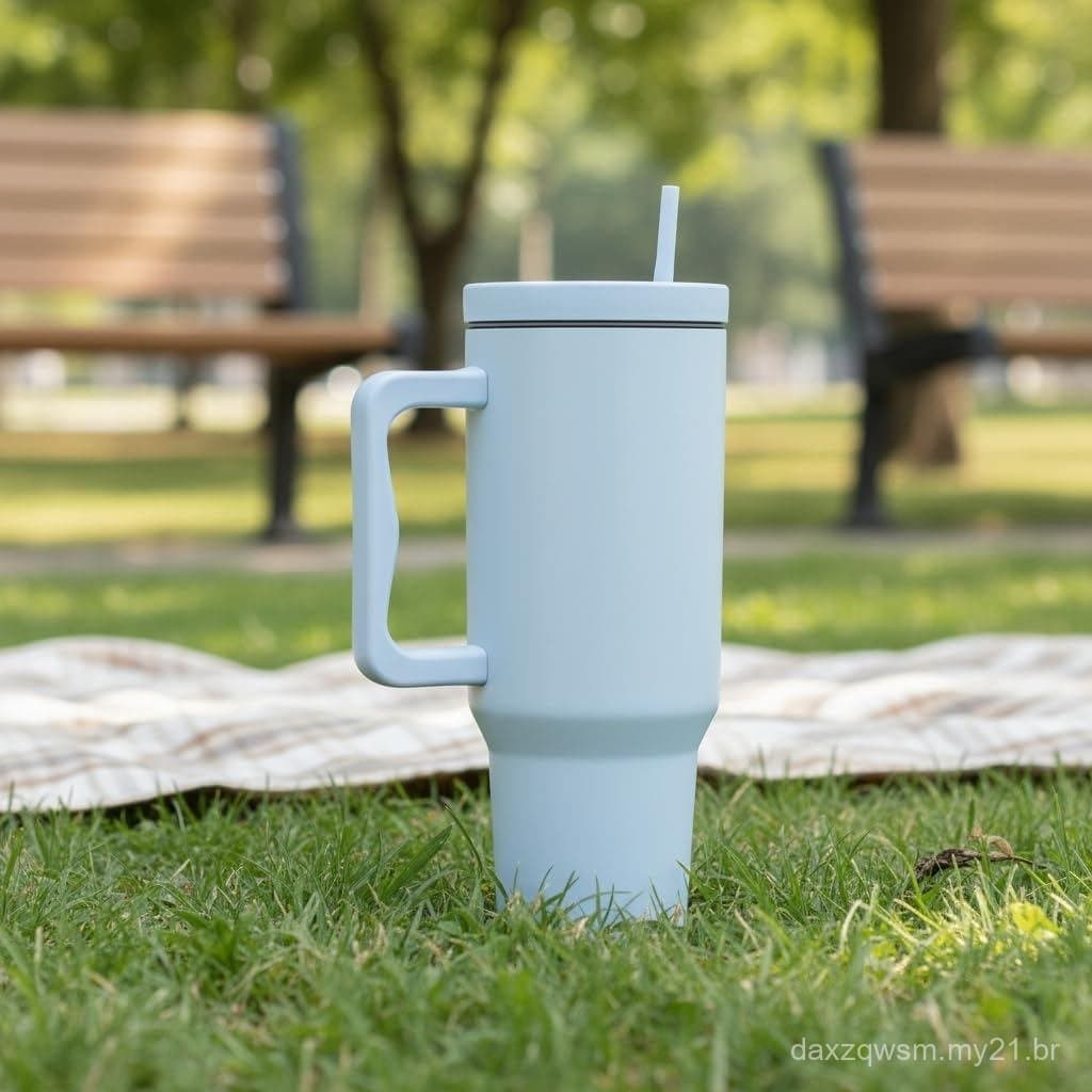 sentopulse Copo Térmico de Aço Inoxidável de 40oz - Livre de BPA, Compatível com Porta-Copos de Carro, Caneca de Viagem