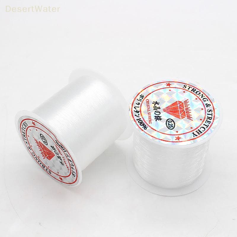 < DesertW > Linha De Pesca De Nylon PE De Alta Resistência Carretel De Elástica Fio Invisível Corda De Isca De Poliéster