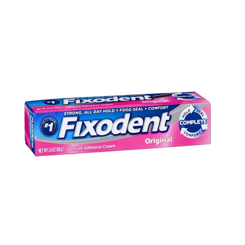 Creme Fixador de Dentadura Fixodent 68g 100% Original