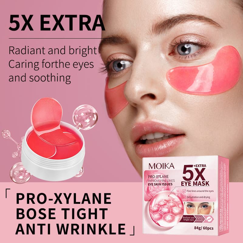 Eye Essence Fade Eye Lines Hidratante Hidratante 24k Ouro Algas Bose Eye Mask Patch