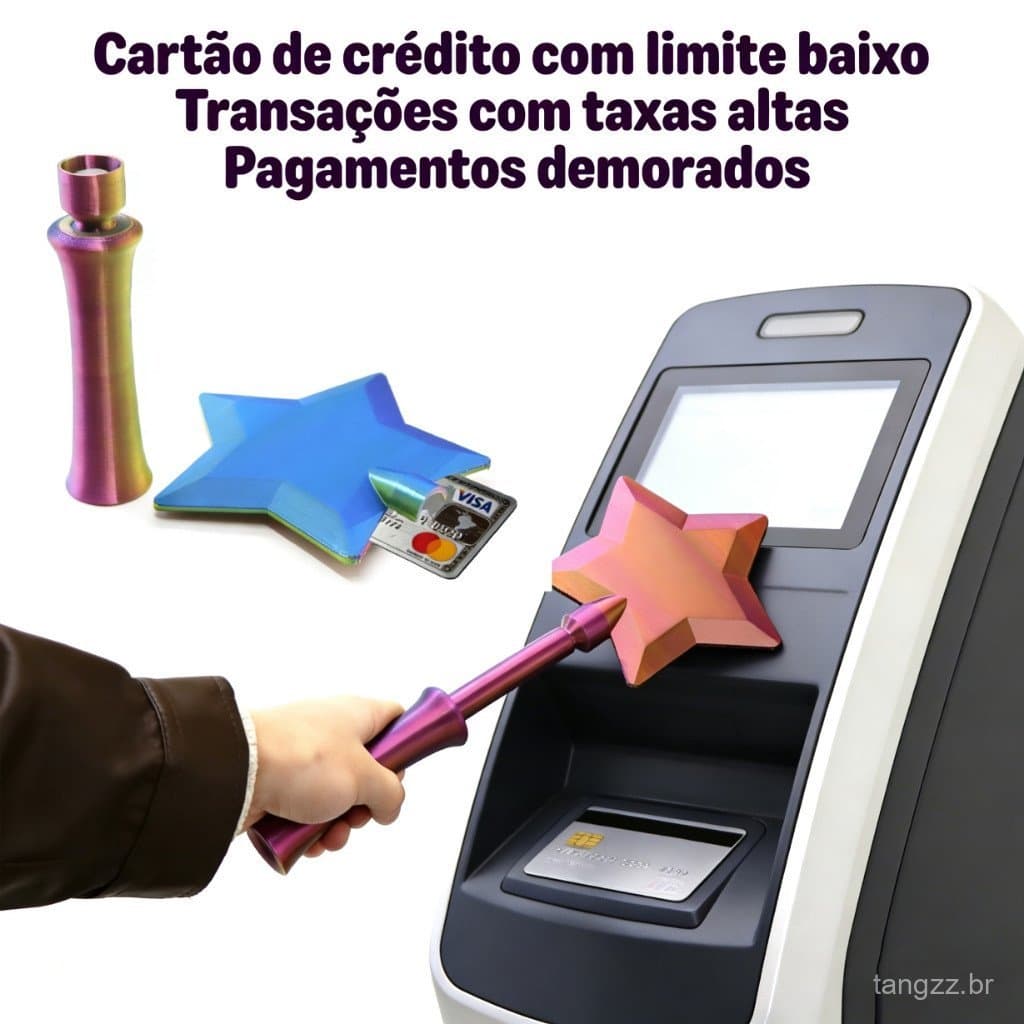 Varinha Mágica Retrátil Colorida - Presente Ideal para Infantis, Porta Cartões Decorativo