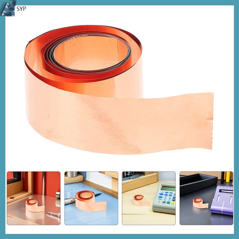 📎 1 Rolo Chapa De Cobre Rose Gold Para Reparos DIY