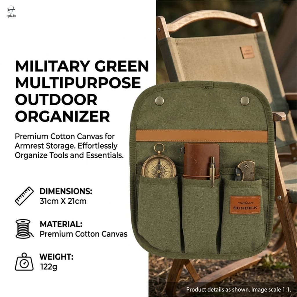 Armazenamento Suspenso Para Acampamento Bolsa Organizador De Nylon À Prova D'água Cadeira , Barraca , Piquenique De Viag
