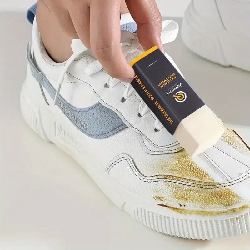Borracha E Escova Para Limpeza De Camurça-Kit De Sapatos Nubuck , Removedor De Manchas