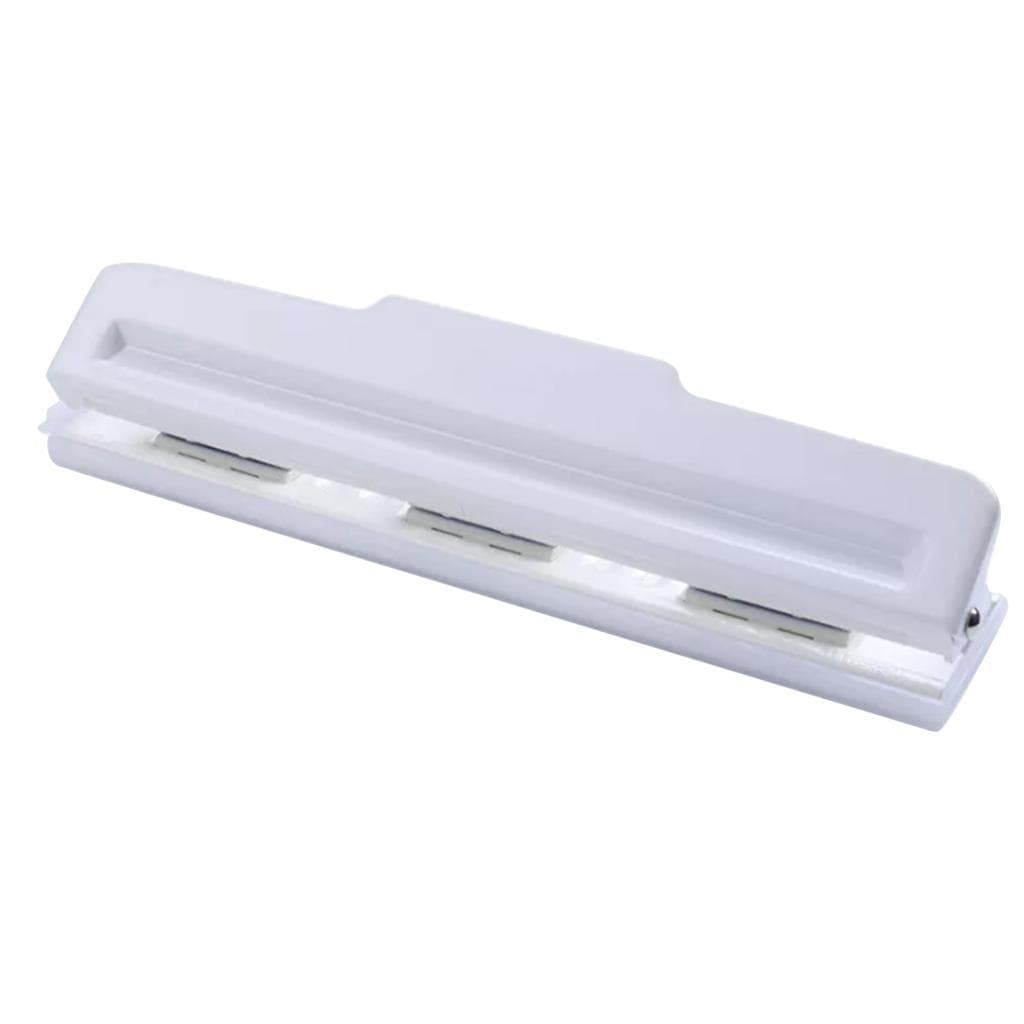 Perfurador de papel com 9 furos, multifuncional, eficiente, capacidade de 8 folhas, A5 A6, perfurador portátil para