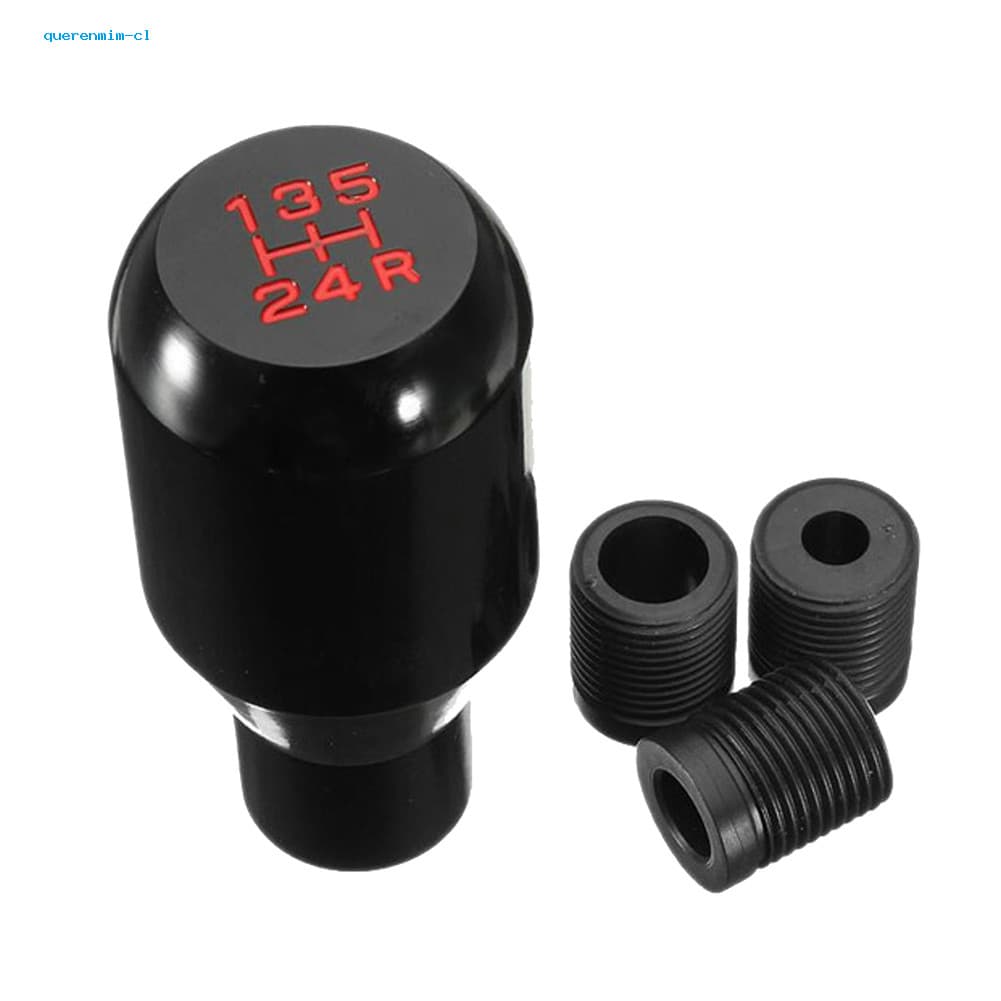 Carro Universal 5 Velocidades Liga De Alumínio Manual Engrenagem Vara Shifter Shift Knob