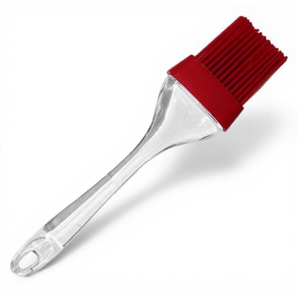 Pincel de Silicone Culinário 17cm para Untar e Temperar Alimentos