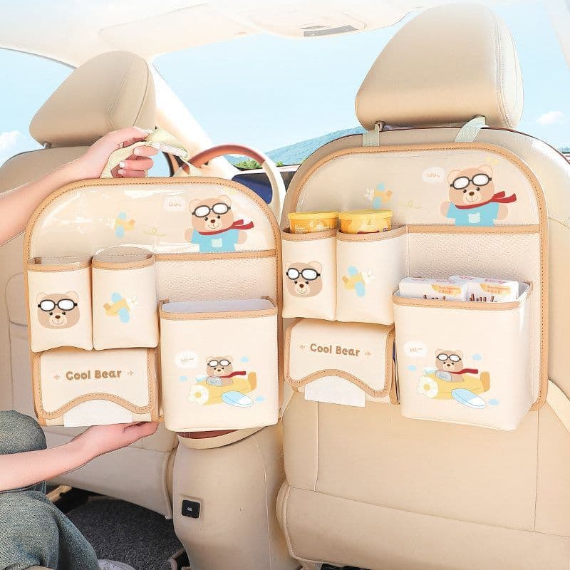 Caixa de armazenamento de guarda-chuva decorativo multifuncional para carro J