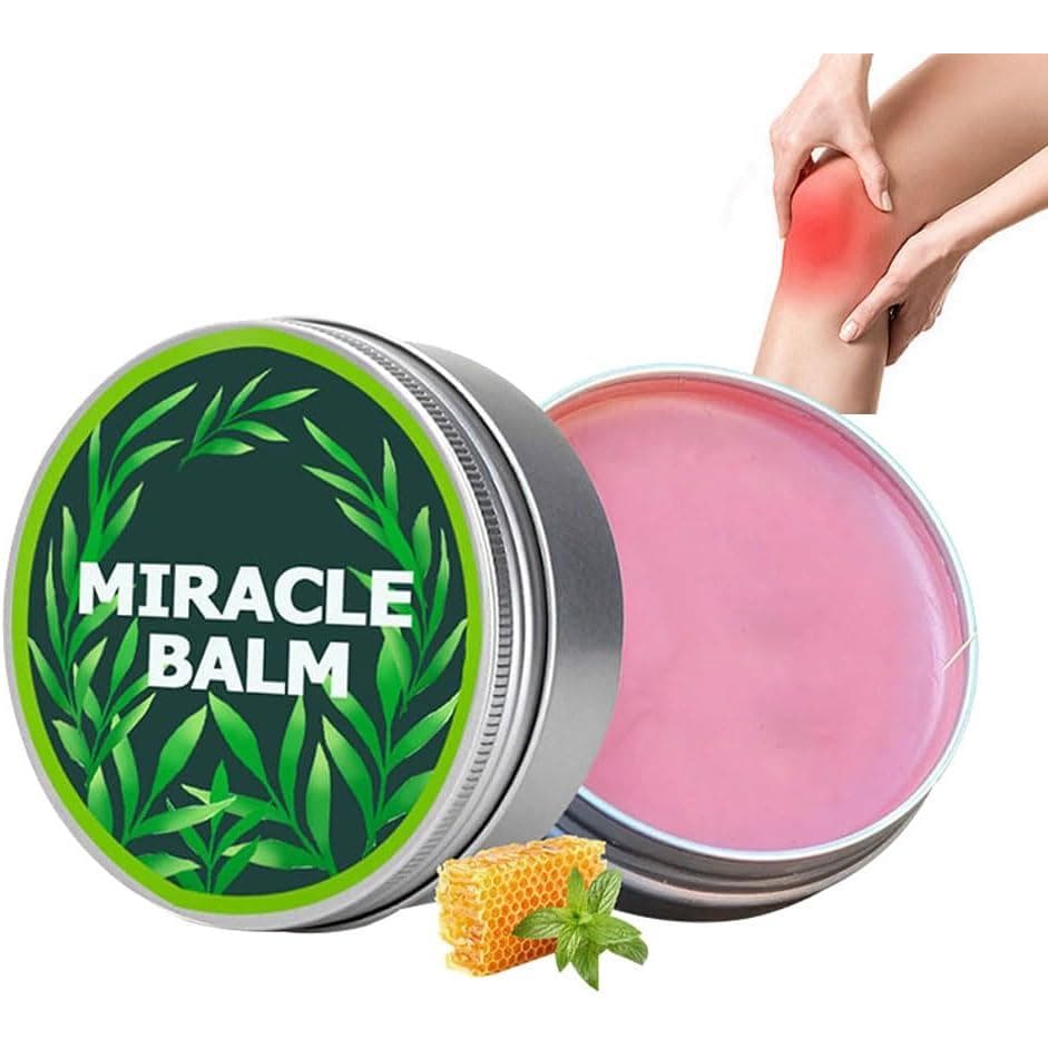MiracleBalm, MiracleBalm para Pernas Inchadas, Ingredientes, para Articulações do Costas, Mãos, Pés e Corpo, Melhora o C
