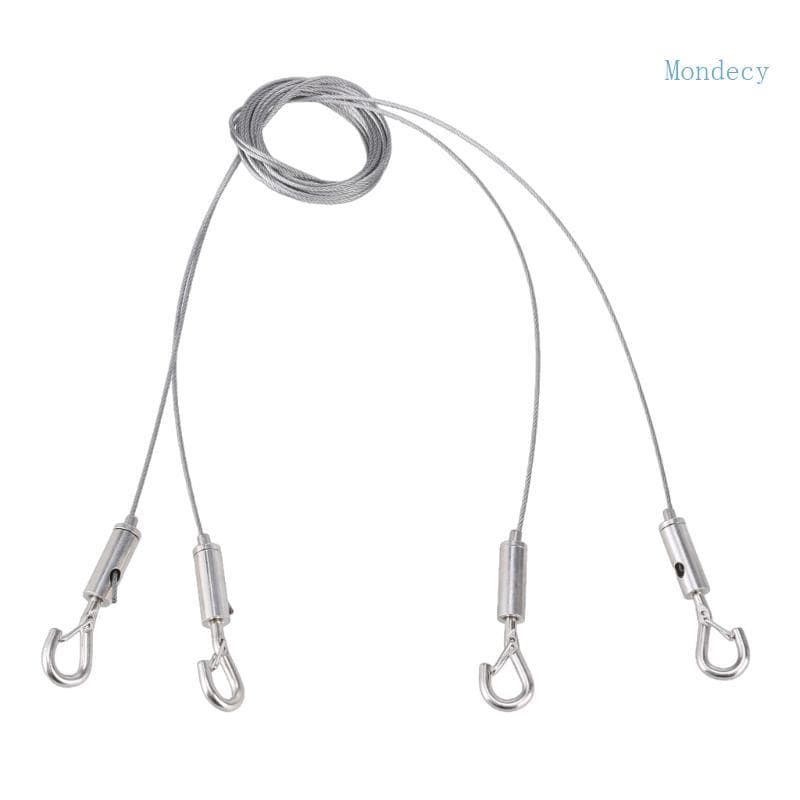 Conjunto Prático Suspensão Imagem Profissional Mon Fio Aço Inoxidável 2 M Exibição Ajustável