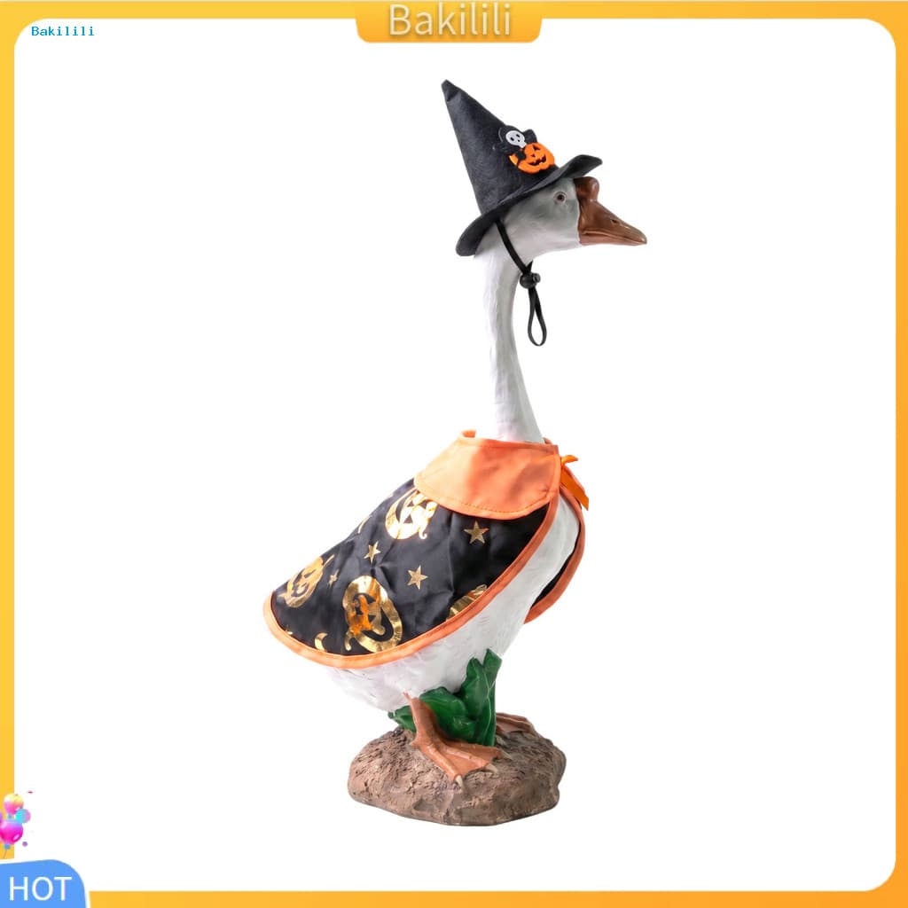 { Bakilili } Fantasia De Ganso De Troca Fácil Roupa Halloween Conjunto De Para Estátua Gramado De 23 Polegadas-Chapéu De