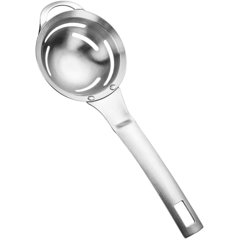 Separador de Ovos, Filtro de Aço Inoxidável para Gema e Clara de Ovo, Ferramenta de Cozinha para Separação Rápida de Gem