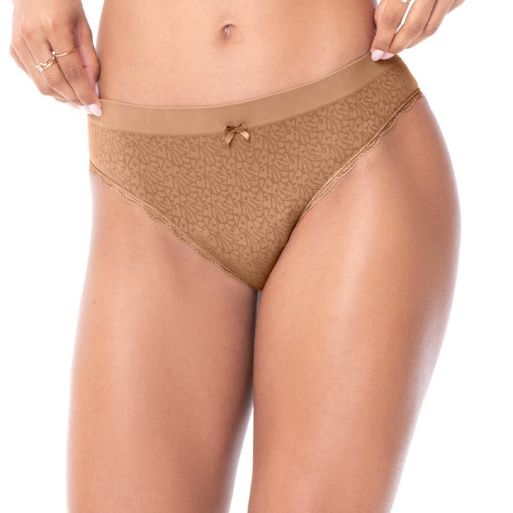CALCINHA TANGA MESCLA SEM COSTURA - ZEE RUCCI