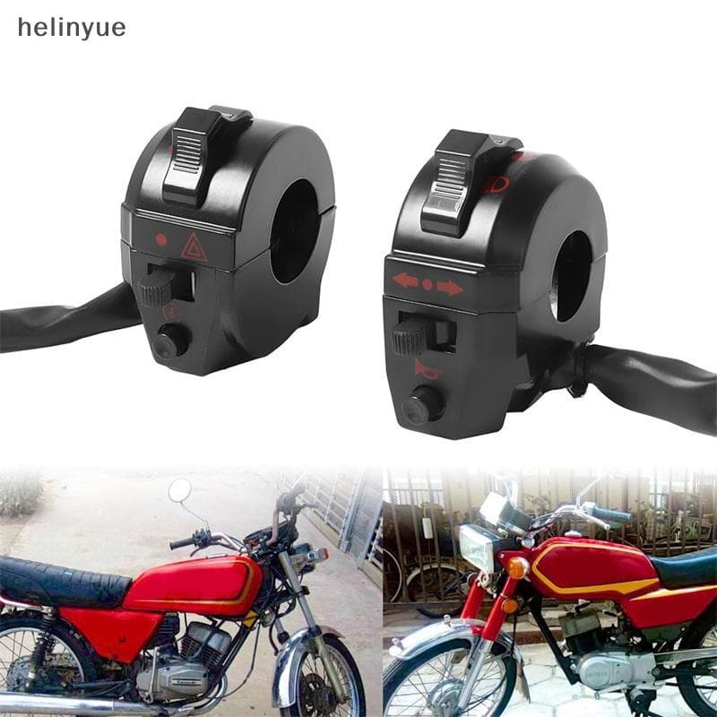 Motocicleta Duplo Esporte ATV Guiador Interruptor De Controle Do Lado Esquerdo Feixe Alto/Baixo Luz Sinal Volta Interrup