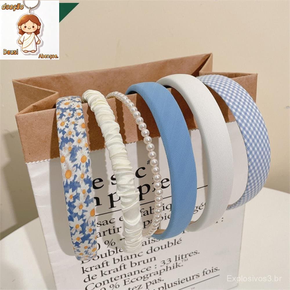 3pcs/set Women Hair Hoop All-match Temperamento Faixa De Cabelo Simples Acessórios O5Q5