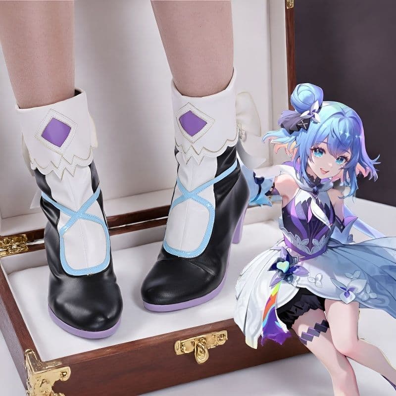 Little Joe's Witch COScos Sapatos bidimensionais cosplay Anime Sapatos
