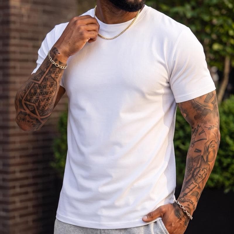 Camiseta Peruana Algodão Egípcio Malha Super  Premium
