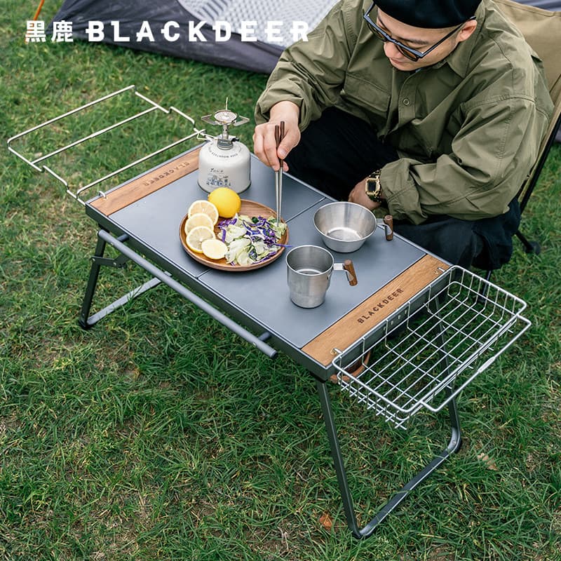 Mesa dobrável para acampamento ao ar livre, cervo preto, viajante, glaciar, combinação Modular, equipamento de piqueniqu