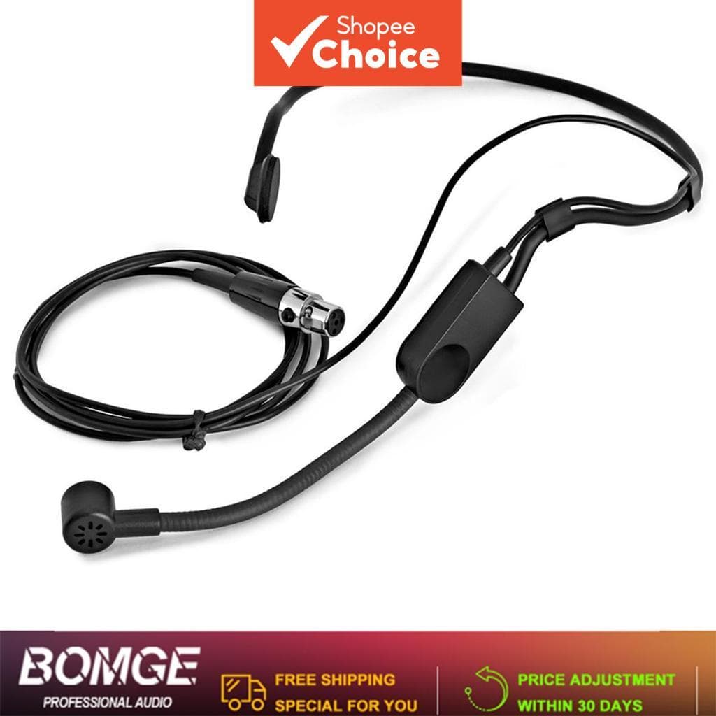 Mini XLR 3-Pinos TA3F Plug Fio Áudio Amplificador Fone de Ouvido Microfone de Canto para Performance e Esportes