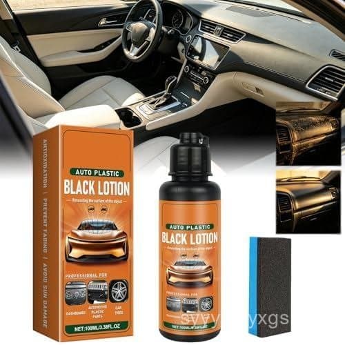Loção para Plásticos Automotivos, Kit Restaurador de Plásticos Automotivos, Restaurador de Plásticos para Carros, Restau