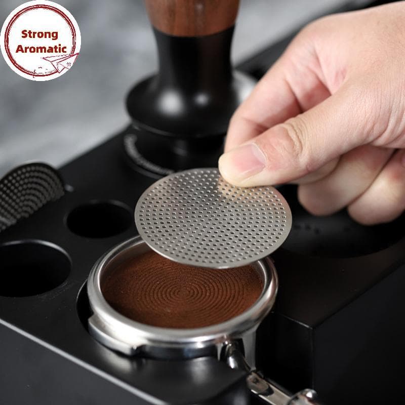 StrongArom Tela Pu De Café De Extração Final Para 51mm 53mm 58.35mm Portátil Fácil Manutenção Acessório Barista 1/5 Peça