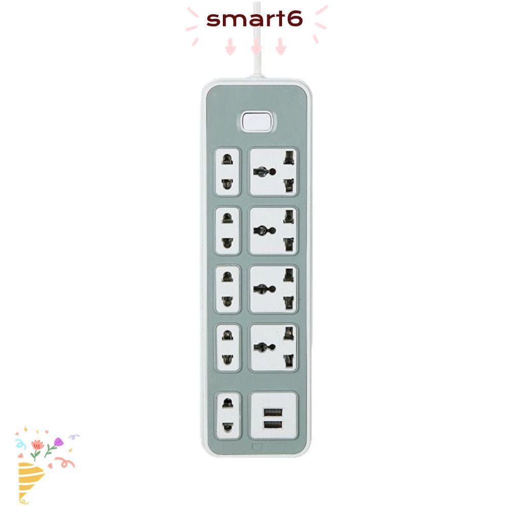 Faixa De Energia Universal Inteligente , USB De Carregamento Plástico Saída Múltipla De Interruptor Independente