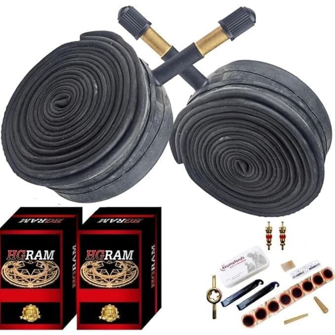 Câmara de Ar 28" x 1-3/8" 1-5/8" 700x35/37/40/42/43/38c, Tubos para Bicicleta, 40-622 700c Câmara de Ar para Pneu de Bic