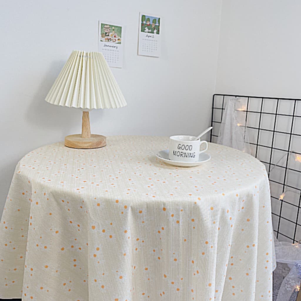 Coreano coreano ins estilo Retro fresco renda Floral mesa de café toalha de mesa capa pano tiro fundo pano piquenique