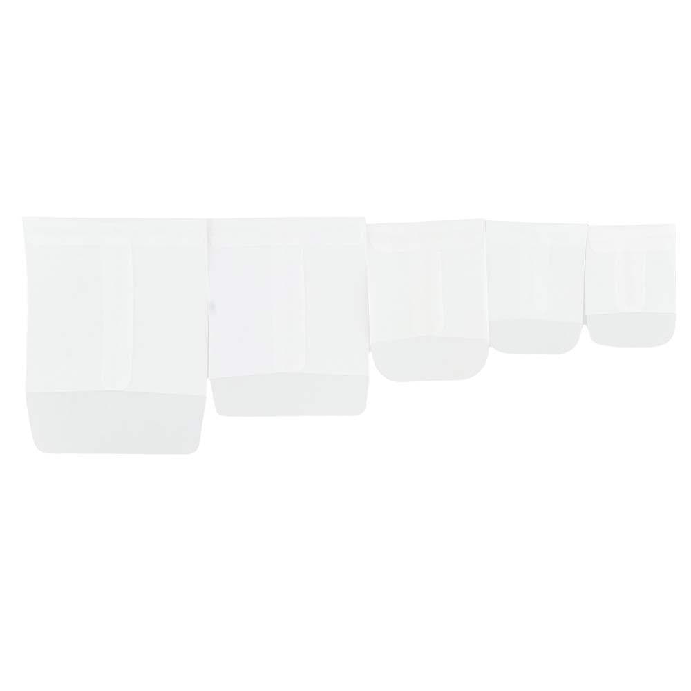 50 Malotes Transparentes Brancos Do Armazenamento Dos Envelopes Selos Pces , Mini Sacos Envelope Da Embalagem , Papel Ác