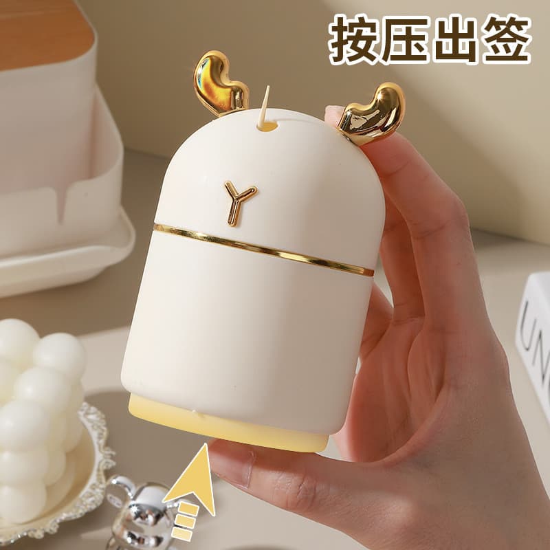 Porta-palitos Automático com Alto Valor Estético, Recipiente Criativo para Palitos de Uso Doméstico com Design Único PYQ