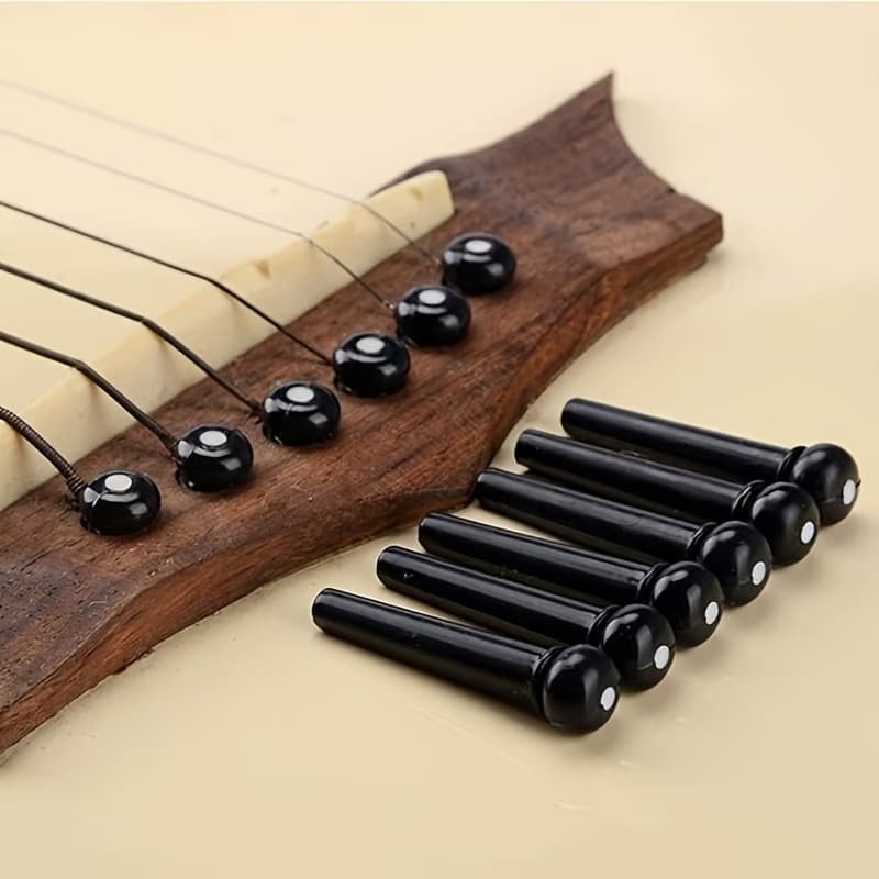 Pegs De Afinação De Cone Fixo , Peças De Reposição Para Unhas , 6 Cordas , Guitarra , ABS , Pino De Ponte , Acessórios I