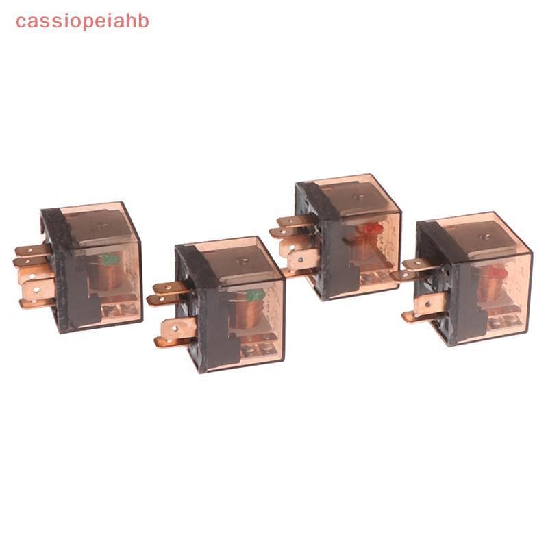 Relé Automotivo À Prova D'água 12/24V 80A 4/5Pin SPDT Dispositivo De Controle De Carro Relés