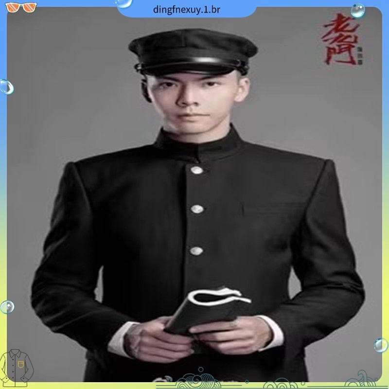 República da China Estudante Desgaste da Montanha Chinesa Pode Quatro Retro Youth Wear Estilo Retro Graduação Literária