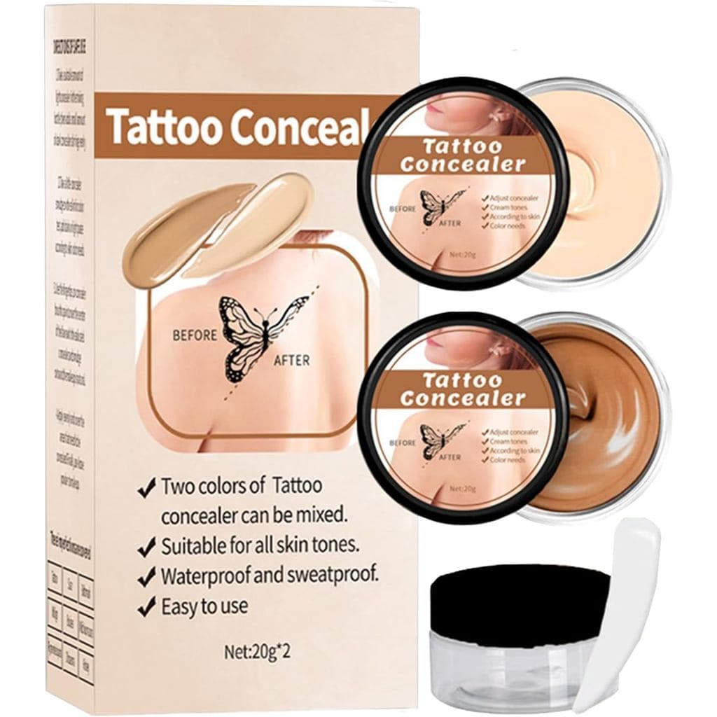 Corretivo para tatuagens, corretivo para cicatrizes, maquiagem à prova d'água para cobrir tatuagens, corretivo camuflant