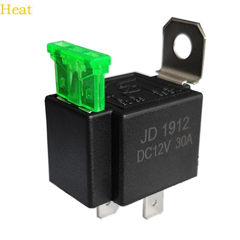 Calor 4Pin 30A Fusíveis À Prova D Relés Interruptores Conjunto DC12V 4 Pinos Elétricos Automotivos Universais