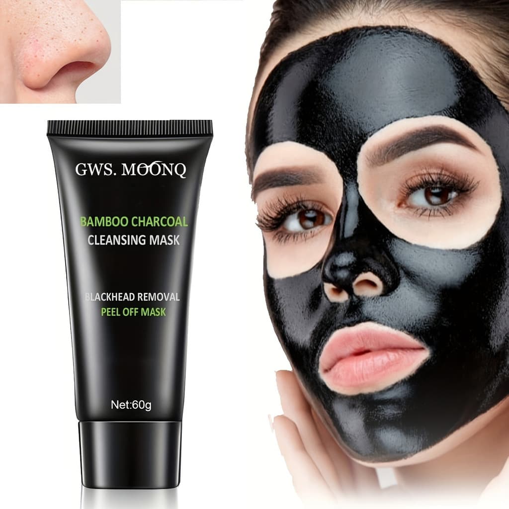 Máscara Facial Removedora De Cravos , Limpeza Profunda De Carvão De Bambu , Aperto De Poros , Cuidados Hidratantes , Fór