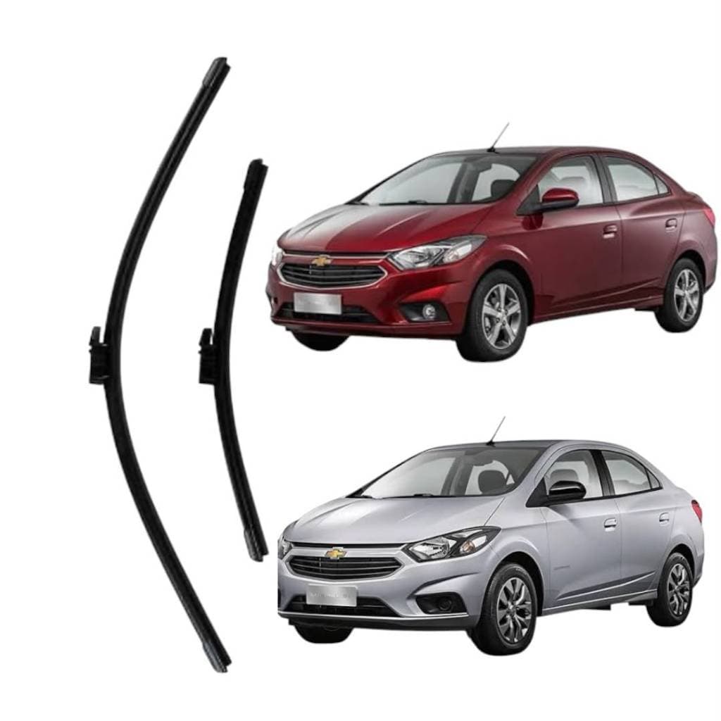 kitlimpeza frontal Limpador de Para-brisa Dianteiro Chevrolet Prisma Joy 2018 a 2019